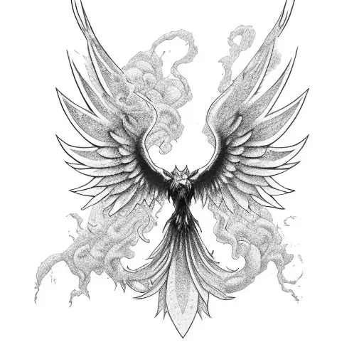 Phoenix,marvel,harry potter,one piece tattoo design idea