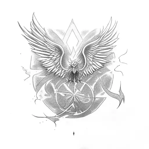 Phoenix,marvel,harry potter,one piece tattoo design idea