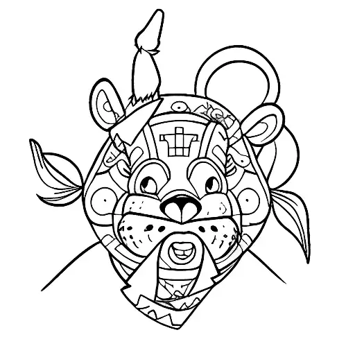 disney stitch tattoo design idea