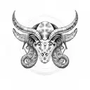 Aries Taurus Libra Scorpio tattoo design idea