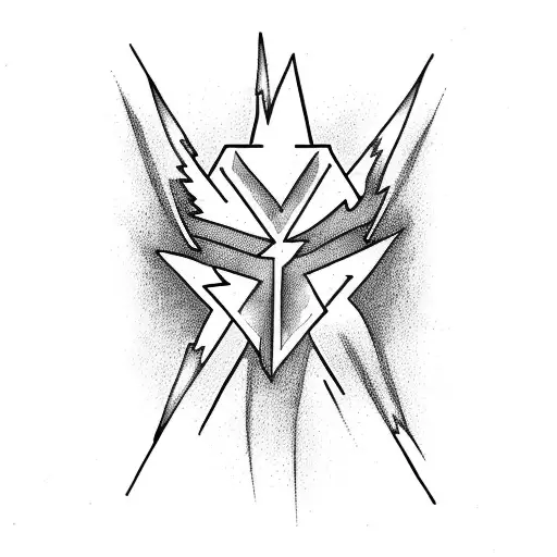 Lightning Bolt tattoo design idea