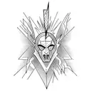 Lightning Bolt tattoo design idea