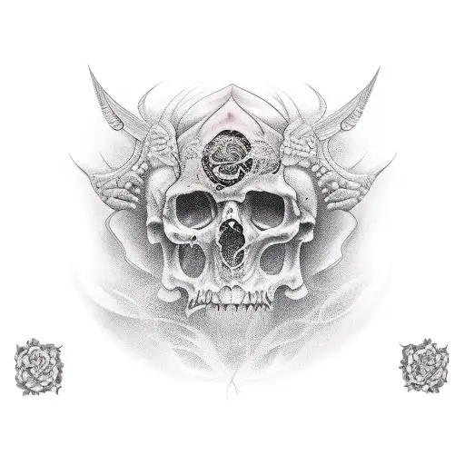 magin boo tattoo design idea