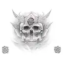 magin boo tattoo design idea