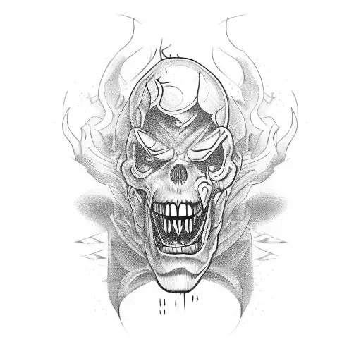 struggle with anger  tattoo design idea