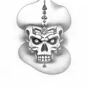 oldschool cholo/chola clown tattoo design tattoo design idea