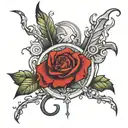 quiet tattoo design idea