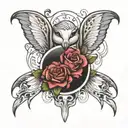 quiet tattoo design idea