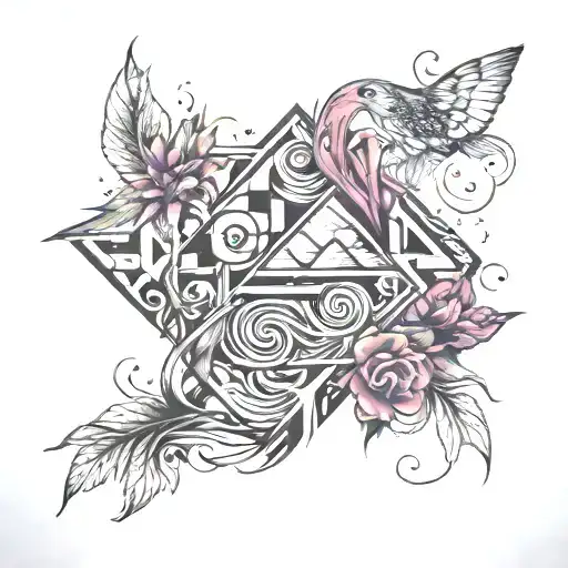 MV squared  tattoo design idea