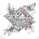 MV squared  tattoo design idea