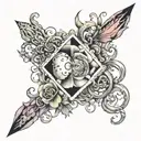 MV squared  tattoo design idea