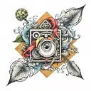 MV squared  tattoo design idea