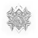 letters, MMA,  logo tattoo design idea