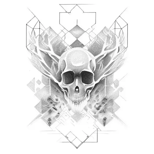 Subject: gothic style (realism, blackwork, abstraction, microrealism) Style: abstraction, blackwork, microrealism, graph tattoo design idea