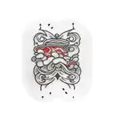 lasagna tattoo design idea