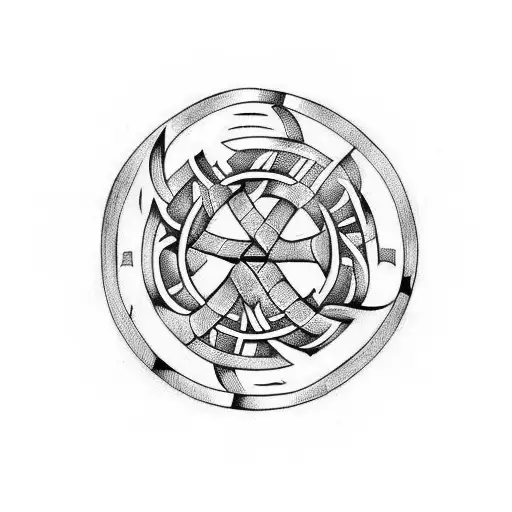 viking marriage symbols  tattoo design idea