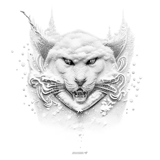 snow by zach bryan tattoo design idea