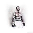 a tattoo on how  religion influenced Muhammad Ali's life and aspects that are relevant within his religion in his everyd tattoo design idea