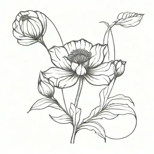 opium type tattoo design idea