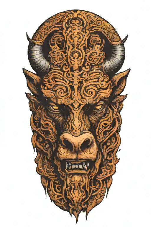Minotaur tattoo design idea