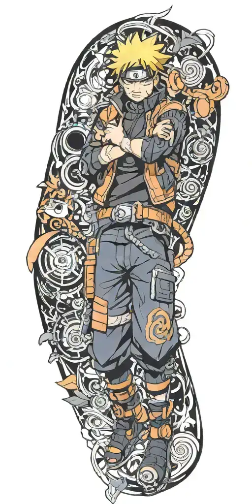 naruto tattoo design idea