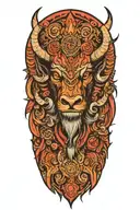 Tauren tattoo design idea
