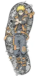 naruto tattoo design idea