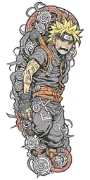 naruto tattoo design idea