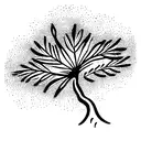 Fern Tree tattoo design idea
