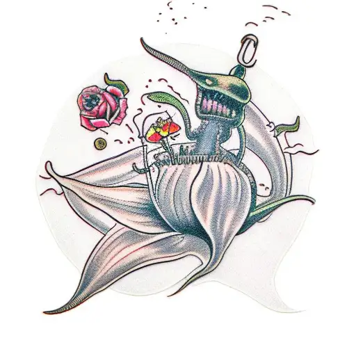 Venus Fly Trap  tattoo design idea