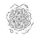 Mandelbrot set tattoo design idea