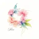 miscarriage pregnancy loss tattoo design idea