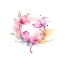 miscarriage pregnancy loss tattoo design idea