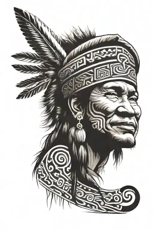 mapuche tattoos tattoo design idea