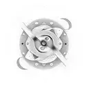 Yin and Yang hour glass question mark tattoo design idea