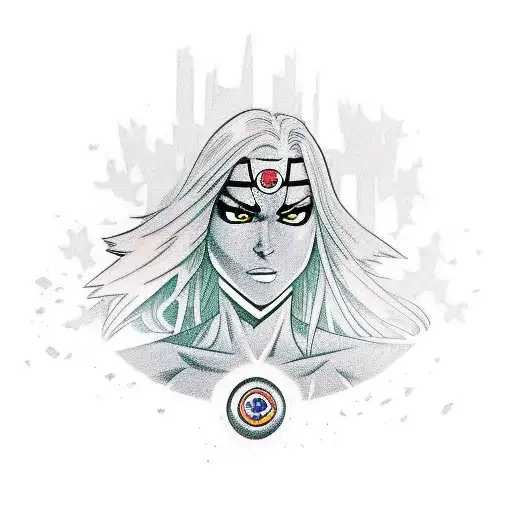 raven teen titans tattoo design idea