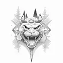 Casino tattoo design idea