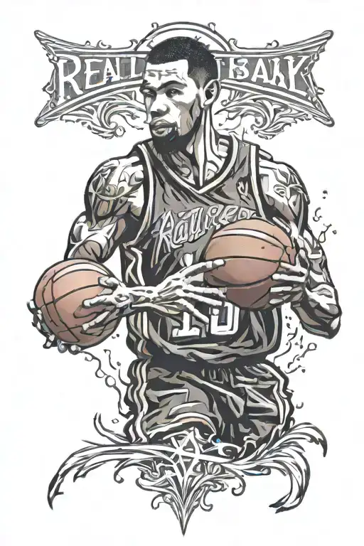 retired  basketball jersey, number 10 tattoo design idea