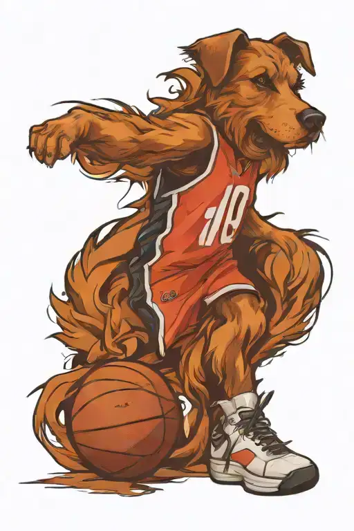 basketball jersey, number 10 tattoo design idea