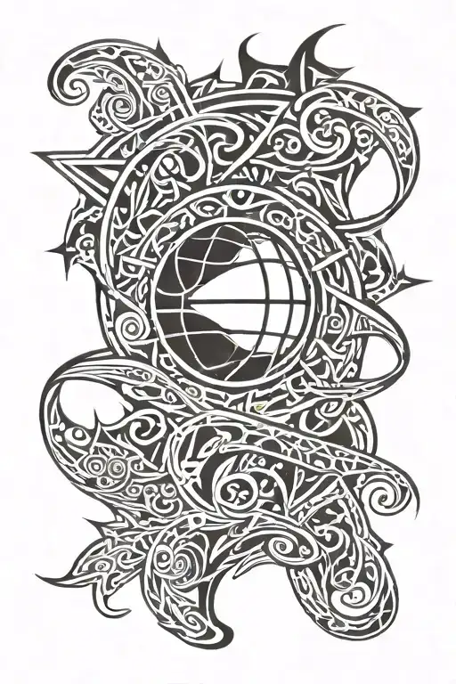 retired basketball jersey tattoo design idea