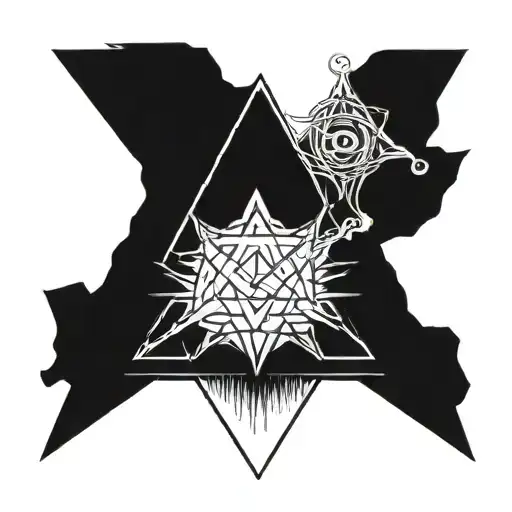 thelema simbol tattoo design idea