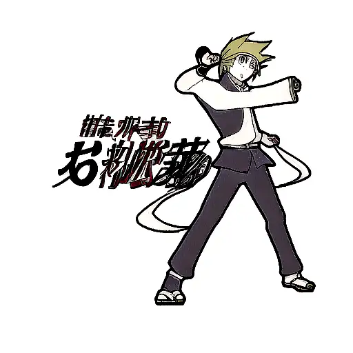 Minato using a powerful jutsu tattoo design idea
