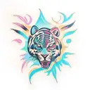 Animal Print tattoo design idea
