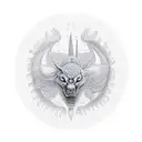 maths graph  tattoo design idea