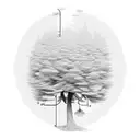 maths graph  tattoo design idea