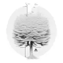 maths graph  tattoo design idea