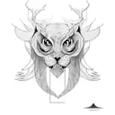 444 tattoo design idea