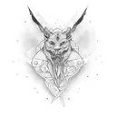 444 tattoo design idea