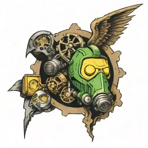 fallout  tattoo design idea