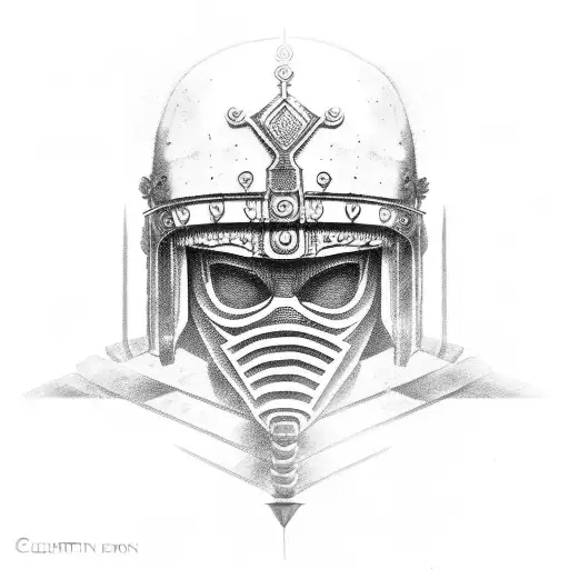 Centurion tattoo design idea